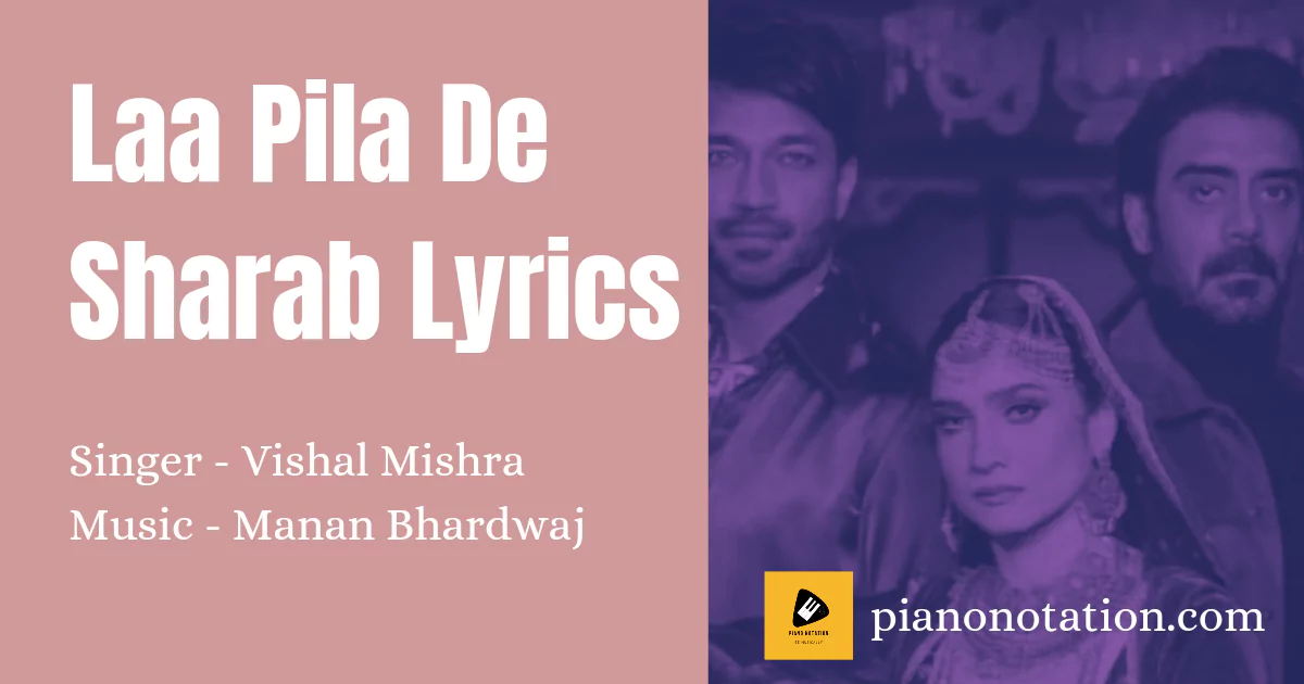 Laa Pila De Sharab Ankita Lyrics